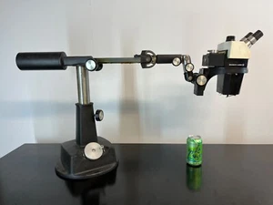 Bausch & Lomb StereoZoom 7, mit 27mm Photoport, auf starkem Präparierausleger - Bild 1 von 20