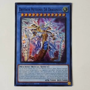 Drytron Meteonis DA Draconids - INFO-EN032 - Super Rare - NM - 1st ed - Yugioh - Picture 1 of 2