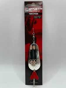 DAM Effzett Twin Spoon doppio indicatore di direzione 30 g argento/argento frecce 6,5 cm - Foto 1 di 2