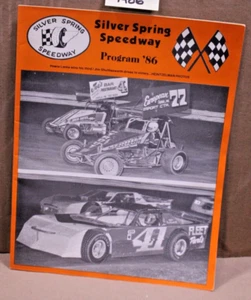 1986 Silver Springs Speedway Program - May 3, 1986 - Picture 1 of 2