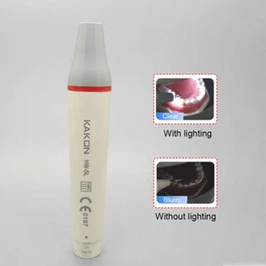 Scaler dentale staccabile ultrasuoni piezo LED manipolo HW-5L adatto EMS/Picchio - Foto 1 di 5
