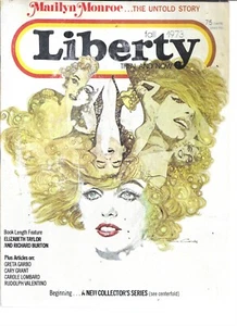 LINERTY, FALL 1973-MARILYN MONROE THE UNTOLD STORY. GARBO, GRANT, ETC. - Foto 1 di 4