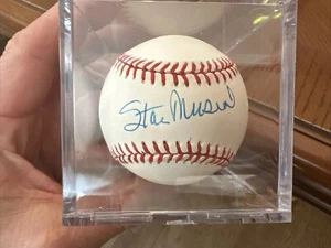 Stan Musial signed ONL National League Baseball autograph auto ~ W Case Free Sh - Picture 1 of 11