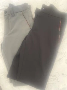 Boys 2 Lot Dress Pants Size Large  - Picture 1 of 6