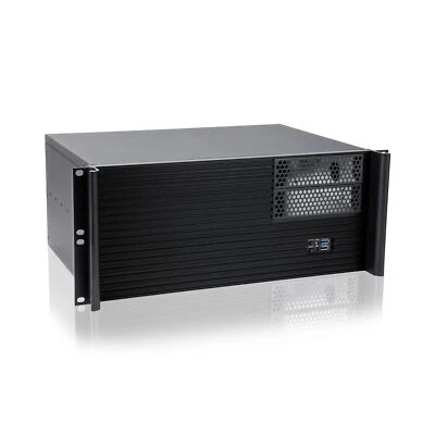RackChoice 4U Short Depth Mini-ITX/M-ATX Server Chassis 2x5.25+2x3.5+2x2.5 Ba... - Image 1 of 4