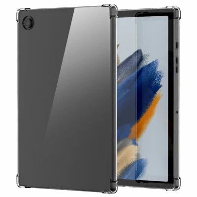 For Samsung Galaxy Tab A8 10.5" Case Clear TPU Shockproof Bumper Slim Back Cover - Image 1 of 4