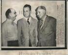 1950 Press Photo Edwin Mouzon Announces The Resignation Of Coach Madison Bell