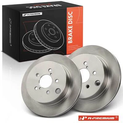 A-Premium 2x Rotores de freno de disco traseros y para Subaru Forester 2014-2018 H4 2,0 L Foto 1 de 4