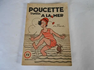 BD Poucette Trottin à la mer - Par A. Perré - éditions ROUFF 1952 - Imagen 1 de 4