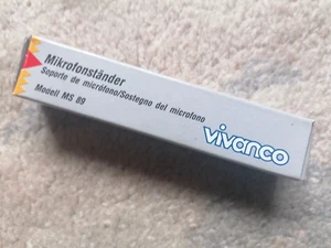 Mikrofonständer, Micro-halter v. VIVANCO MS 89 (nagelneu) - Bild 1 von 3