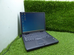 DELL Latitude CPT CELERON 5GB HDD 64MB Windows ME PPX VINTAGE LAPTOP + PSU #L14 - Picture 1 of 13