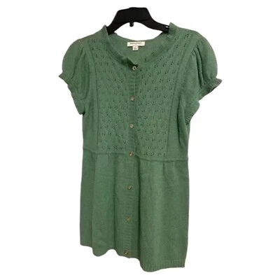 Vestido Suéter BANANA REPUBLIC Niña Verde‎ - PEQUEÑO Foto 1 de 3