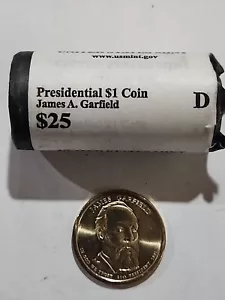 2011 D James Garfield Presidential Dollar Brilliant Uncirculated Coin US Mint - Picture 1 of 2