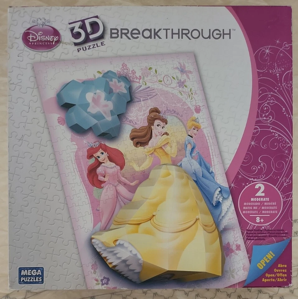 Disney Princess 3D Puzzle Breakthrough - image 1 of 4