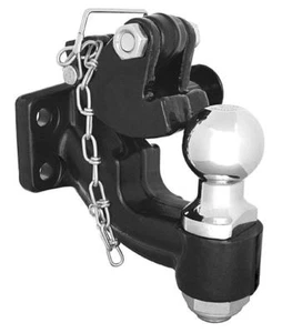 10 Ton Combo Pintle Hitch & 2" Ball Buyers Products BH102000 Towing Hitches - Picture 1 of 1