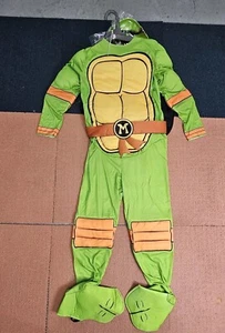 TMNT Michelangelo Halloween Costume & Mask Rubies Youth Large Turtle P3a - Picture 1 of 16