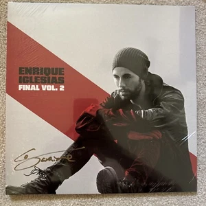AUTOGRAPHED SIGNED Enrique Iglesias Final Vol Volume 2 II Black Vinyl LP - Picture 1 of 14