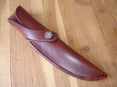 1 CUCHILLOS BUCK 907 EXPERTOS BUCK CUCHILLO FUNDA DE CUERO SOLO SIN CUCHILLO @@ Foto 1 de 4