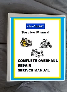 Cub Cadet 526 802 804 830 1106 1136 riding tractor mower Service Repair Manual - Picture 1 of 1