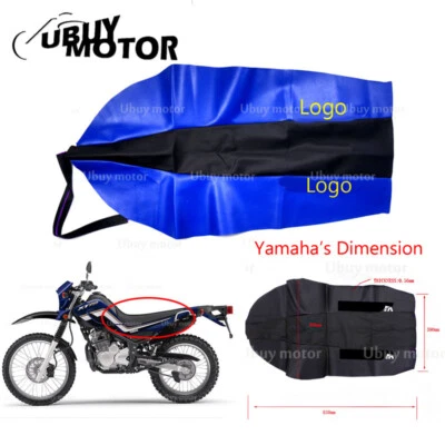 Motorbike Gripper Soft Seat Cover For Yamaha TTR250 XT 225 250 250cc TW200 TW225 - Image 1 of 4