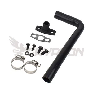 Turbo Oil Drain Hose Kit for Toyota Land Cruiser HDJ 1HD T FT FTE TD05H 16G 18G - Picture 1 of 2