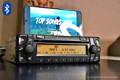Mercedes Audio 30 APS Becker Bluetooth Radio/CD player w210 w124 w140 w163 w202 - Image 1 of 4