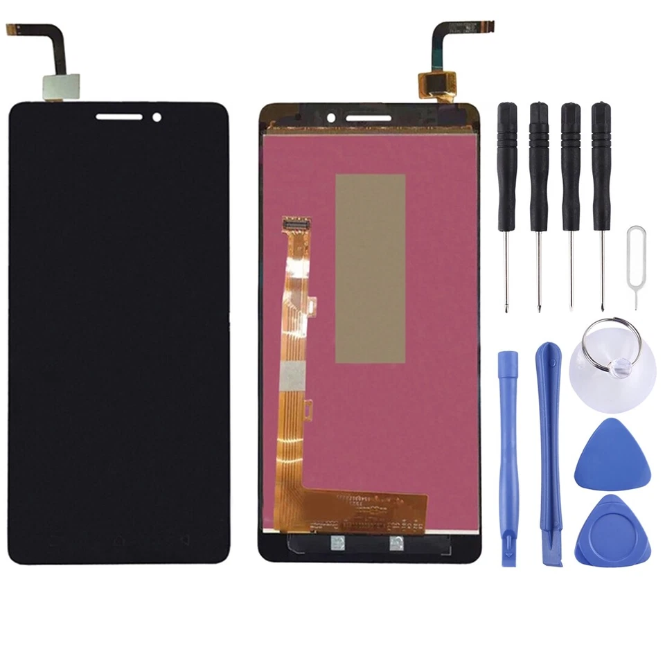 OEM LCD Screen for Lenovo VIBE P1M / P1MC50 with Digitizer Full Assembly (Black) - Image 1 of 4