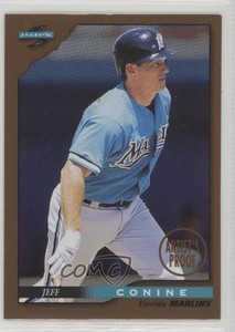 1996 Score Dugout Collection Series 1 Artist's Proof Jeff Conine #9