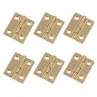 Brass Hinges Mcredy Box Hinge Gold Small Brass Hinges with Mounting Screws Butt