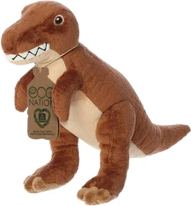 Aurora - Marrón Medio Eco Nation - 10,5" T-Rex - Animal de peluche ecológico - Imagen 1 de 5