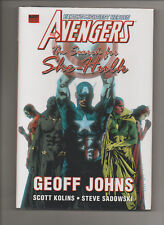 Avengers: The Search For She-Hulk - Geoff Johns Hardcover - (Sealed)