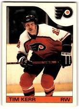 1985-86 O-Pee-Chee Tim Kerr #91 Philadelphia Flyers