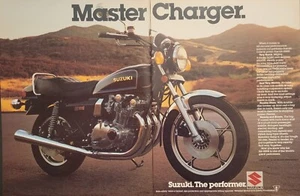 1979 Suzuki GS 1000E 2pg Motorcycle Print Ad - Picture 1 of 1