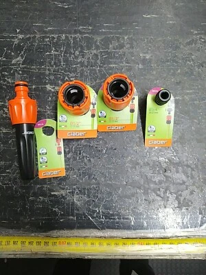 Claber Irrigazione Kit 4 Accessori  Per Tubo In Gomma - Immagine 1 di 4