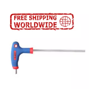 TWO-WAY HEX KEY WITH HANDLE ( SAE sizes ) T handle ball end point  - Picture 1 of 7