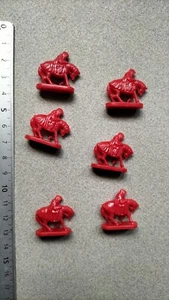 6 X CAVALIERS MINIATURE/RISK SEIGNEUR DES ANNEAUX/LORD OF THE RING/SDA/LOTR M167 - Imagen 1 de 1