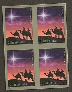 US 4945b Christmas Magi imperf NDC block MNH 2014 - Picture 1 of 1