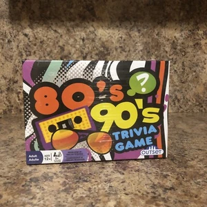 Trivia Family Game Retro Party Game Portable 80's 90's  Activity Game SEALED - Picture 1 of 2