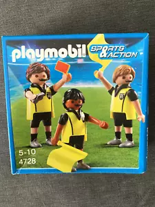 Playmobil 4728 - Schiedsrichter mit Assistenten ,Neu - Bild 1 von 1