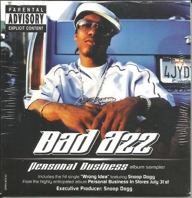 SNOOP DOGG w/ BAD AZZ 2001 Album Sampler PROMO DJ CD SEALED w/ ICE CUBE Ras Kass - Image 1 of 2