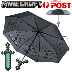 Paraguas Espada Diamante Plegable Portátil Lluvia Impermeable Triple Plegable Parasol - Imagen 1 de 6