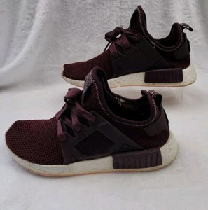 ADIDAS DIE WELTMARKE MIT DEN 3 STRIPES Women’s 7 Athletic Shoes Burgandy - Picture 1 of 12