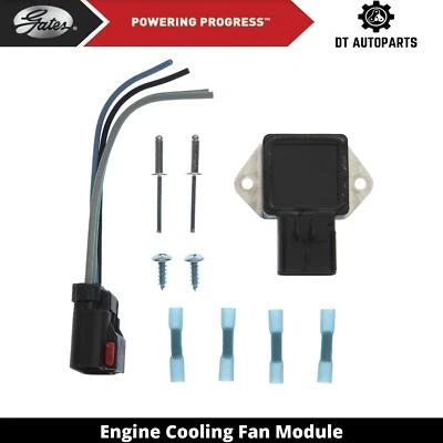 Para Dodge Neon 1997-1999 2L L4 motor gas módulo ventilador puertas 1998 Foto 1 de 4