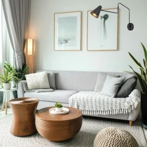 Handcrafted Mid-Century Brass Swing Arm Wall Light–Nauticaz Modern Sconce Fixtur - Picture 1 of 8