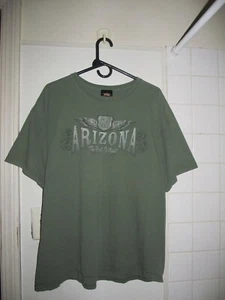 ARIZONA - The Great Southwest- Mens Green Short Sleeve T Shirt Sz XL - Picture 1 of 3