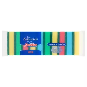 The Essentials by Spontex 10x 12 120 Sponge Scourers - Picture 1 of 1