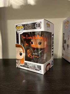 Funko Pop Ygritte 18 Juego de Tronos GoT Firmado Auto Rose Leslie - Imagen 1 de 9