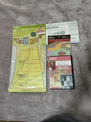 🎅🏻 Nancy Zieman Trace N Crear Abuelas Un Parche Edredón Plantillas y DVD Foto 1 de 3