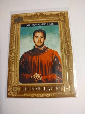 2023-24 Upper Deck Series 1 - Ud Portraits Johnny Gaudreau #P-3 - Image 1 of 2