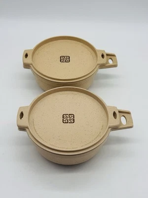 LittonWare Microwave Cookware 2 Cup Round Casserole Dish 39278 Lid 39277 Lot 2 - Image 1 of 4